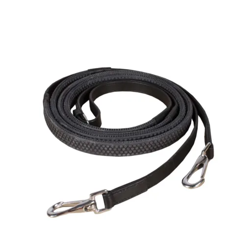 Teugels Rossner Clip Teugel rubber zwart