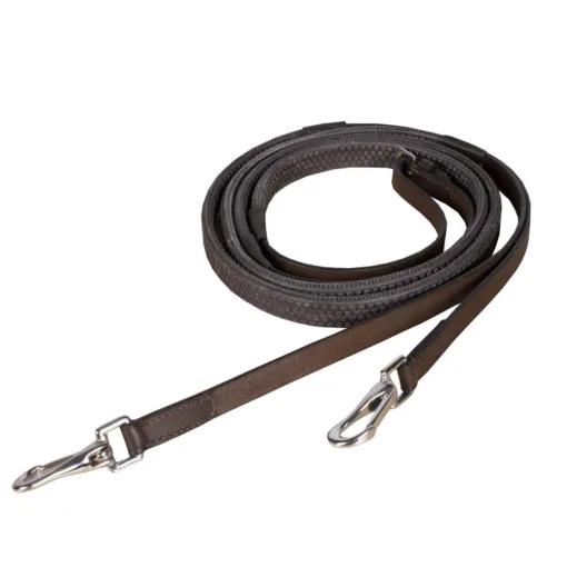 Teugels Rossner Clip Teugel rubber bruin