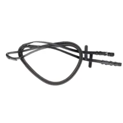 Teugels Arturo Soft rubber teugel zwart